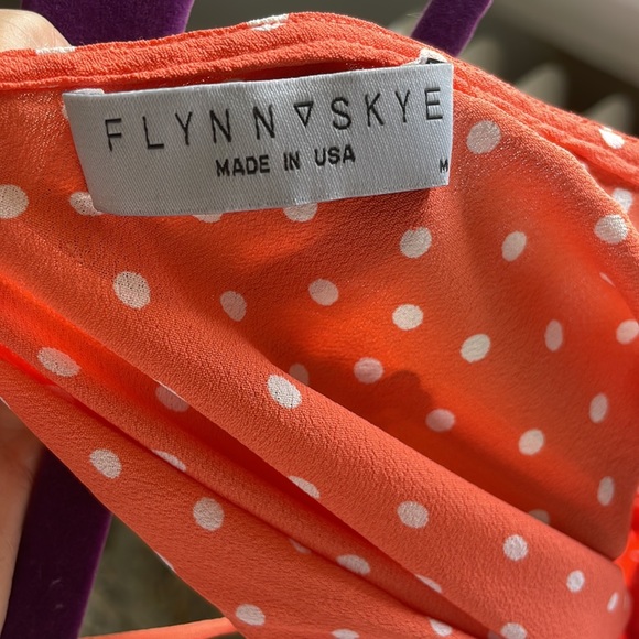 Flynn Skye Polka Dot Dress Size M - Picture 7 of 8